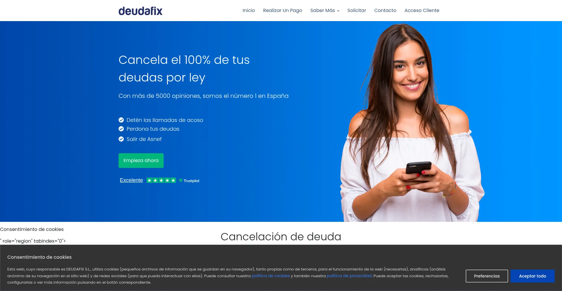 Deudafix.es est-il Sûr et Fiable ?