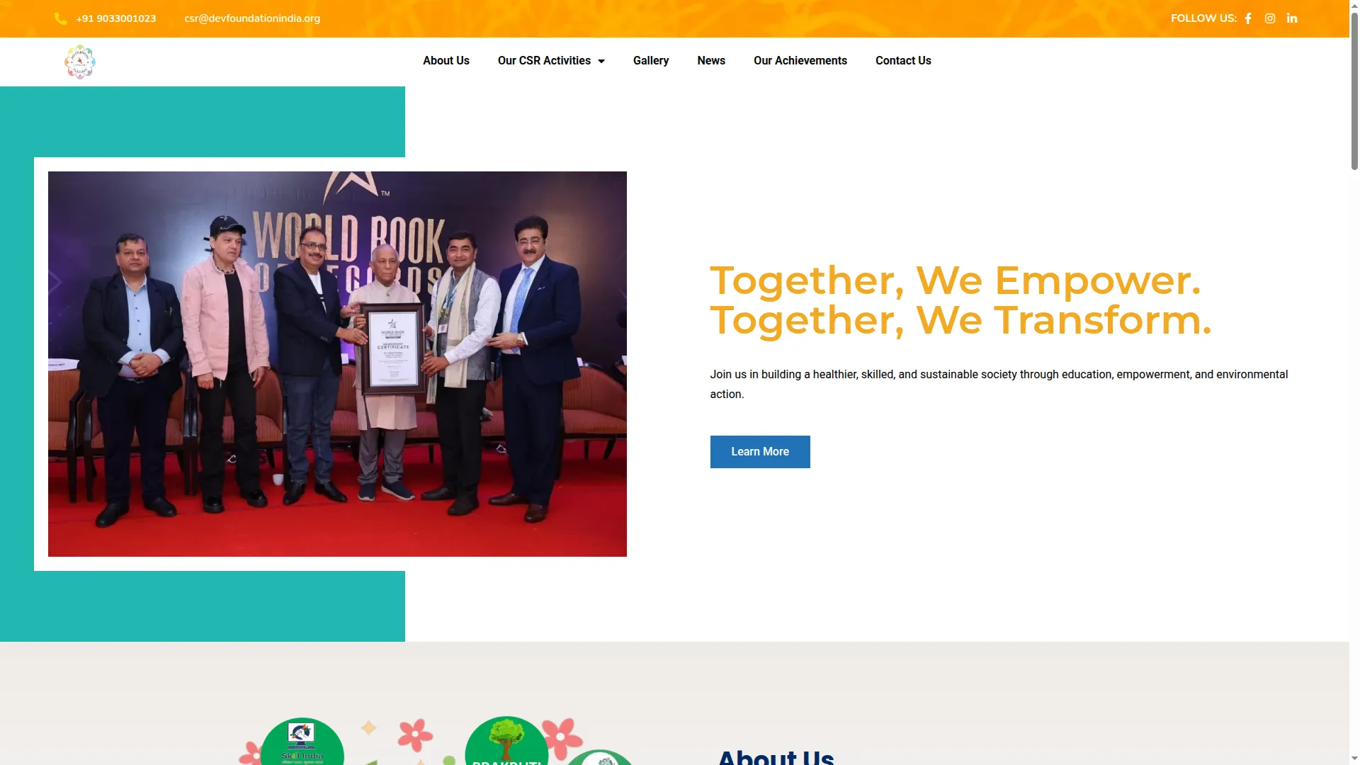 Devfoundationindia.org