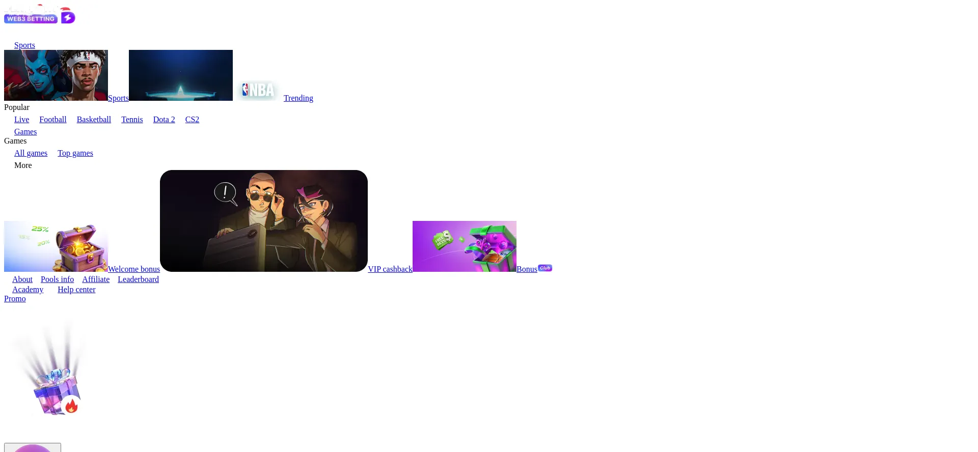 Website screenshot of Dexsport.io