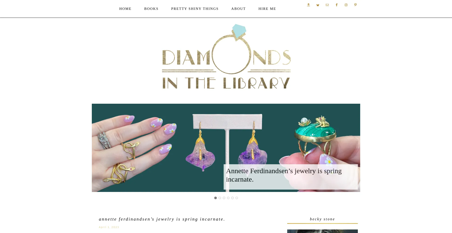 Diamondsinthelibrary.com