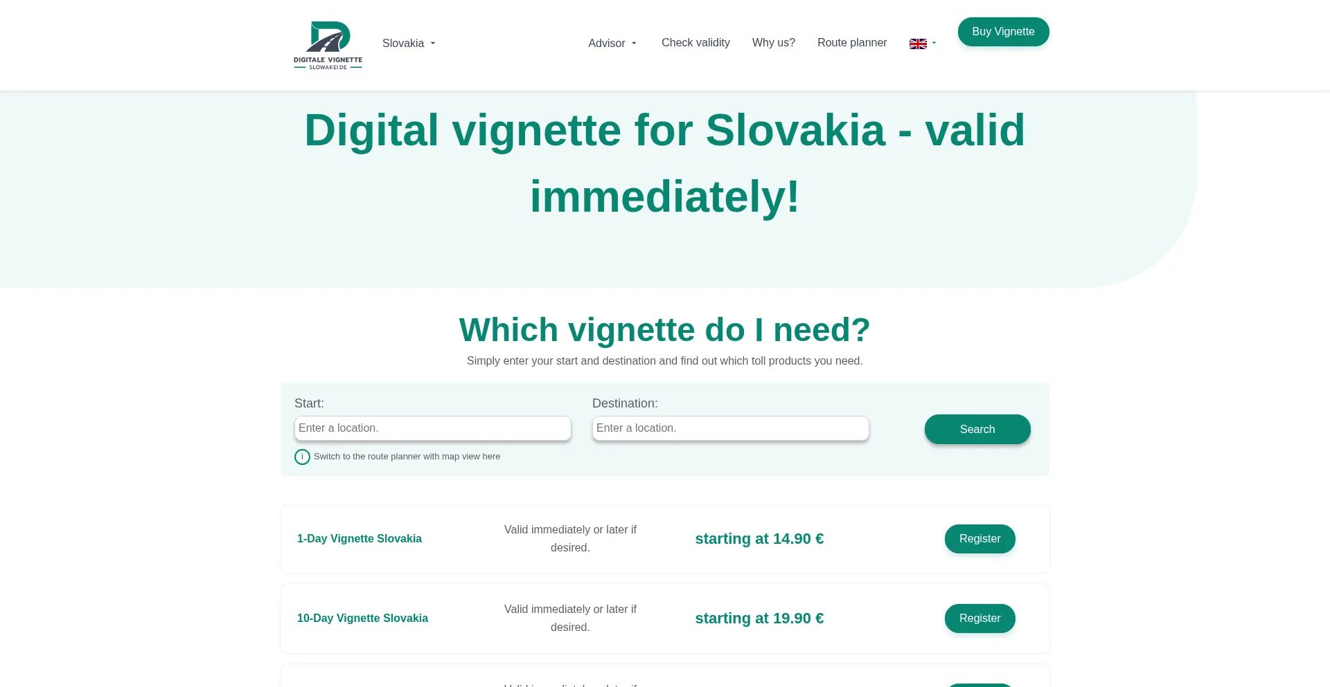 Digitale-vignette-slowakei.de
