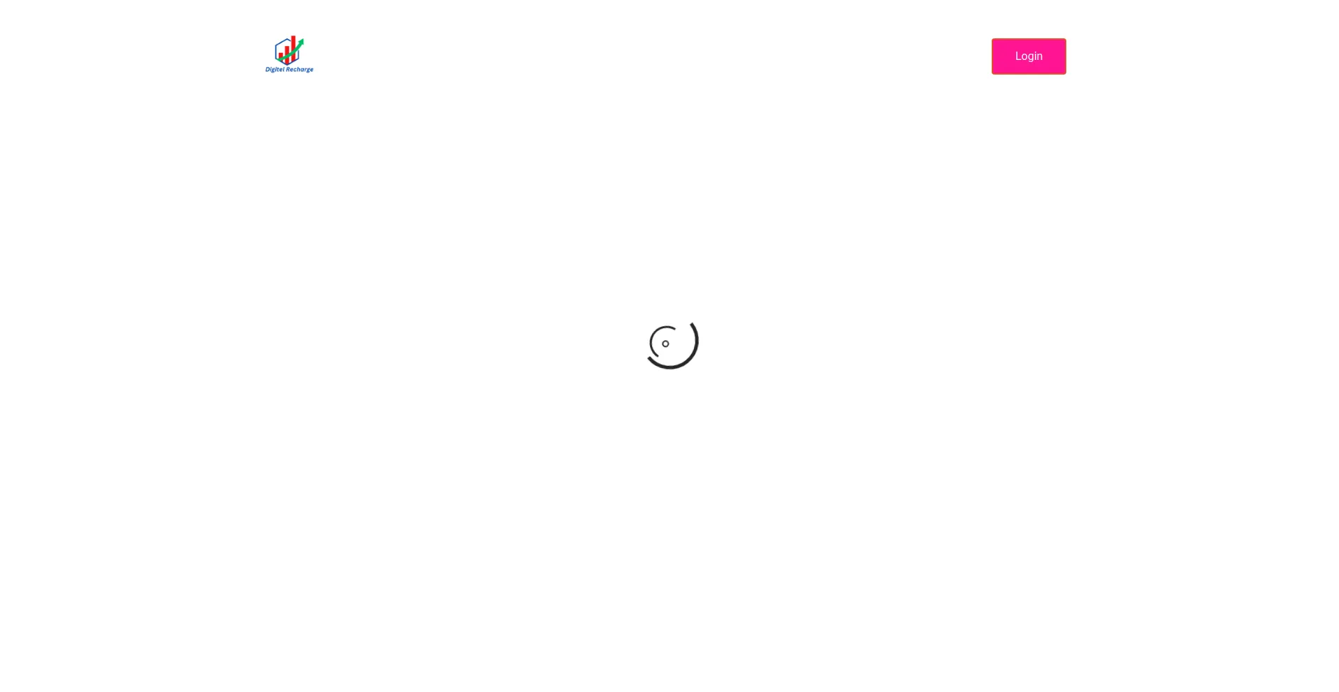 Website screenshot of Digitelrecharge.com