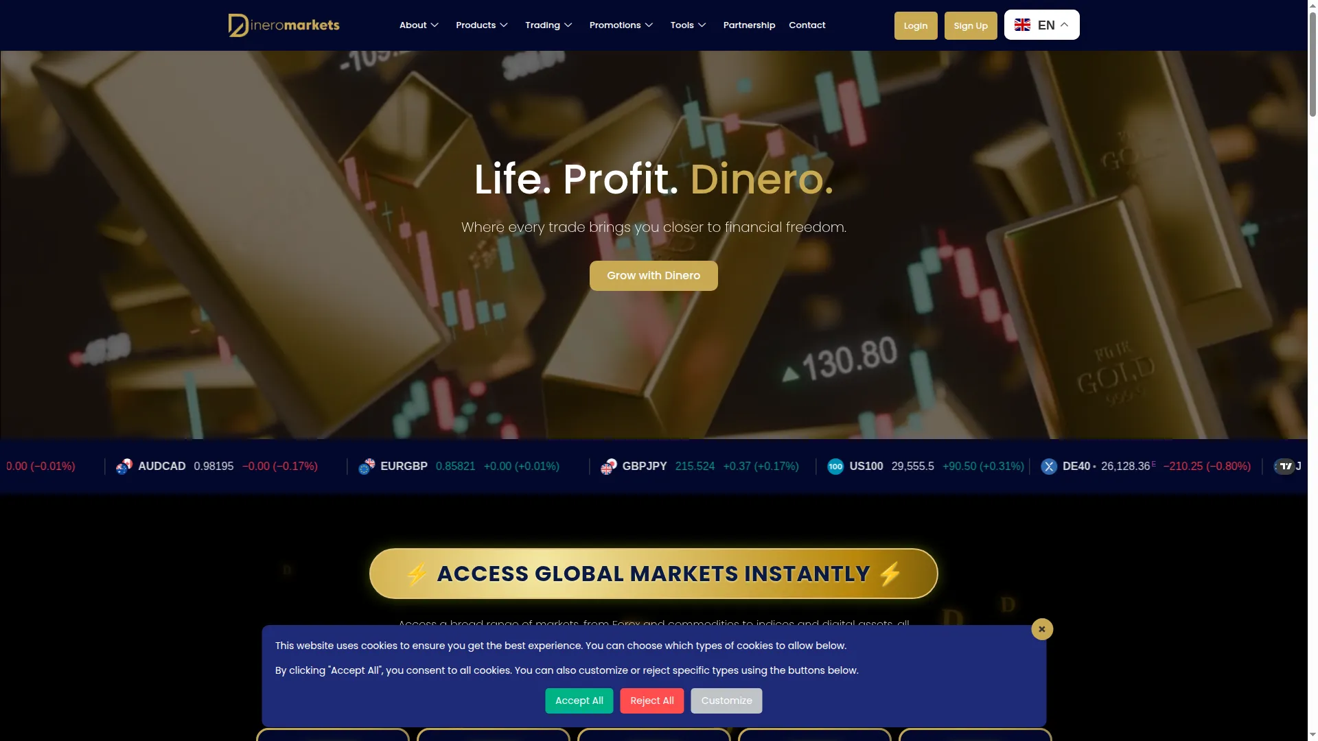 Dineromarkets.com