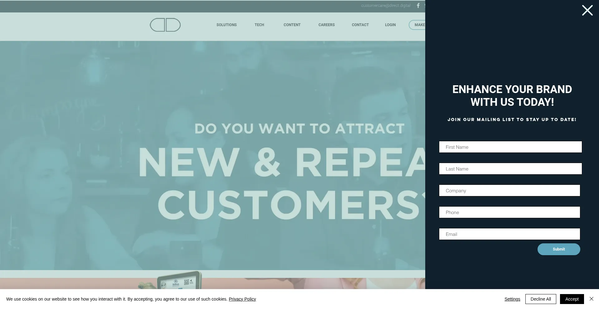 Direct.digital Screenshot