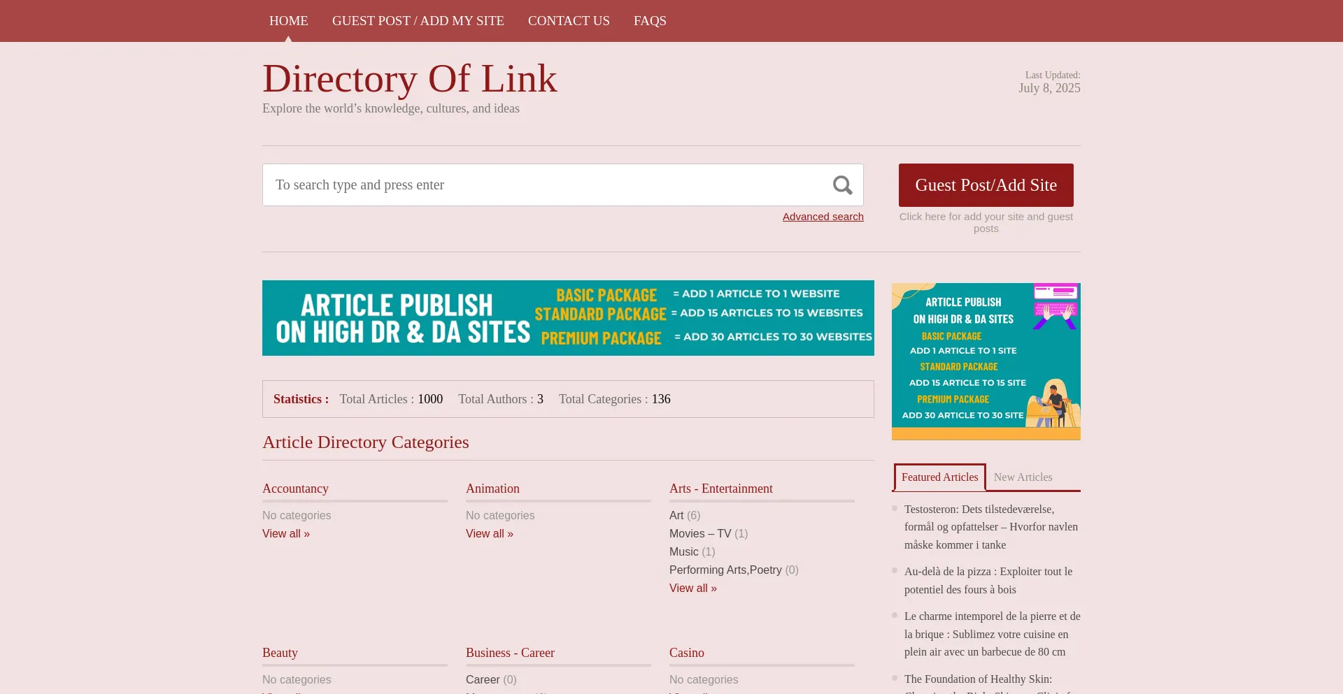 Directoryoflink.com est-il Sûr et Fiable ?
