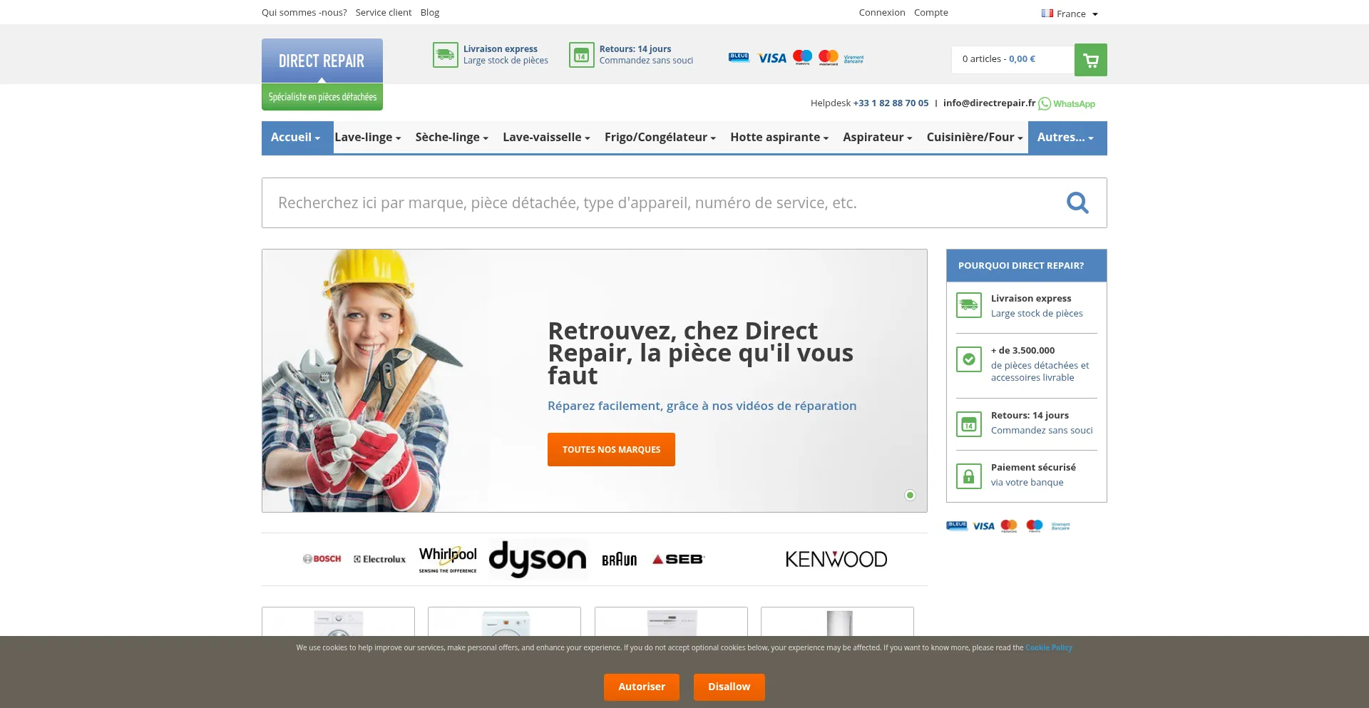 Directrepair.fr est-il Sûr et Fiable ?