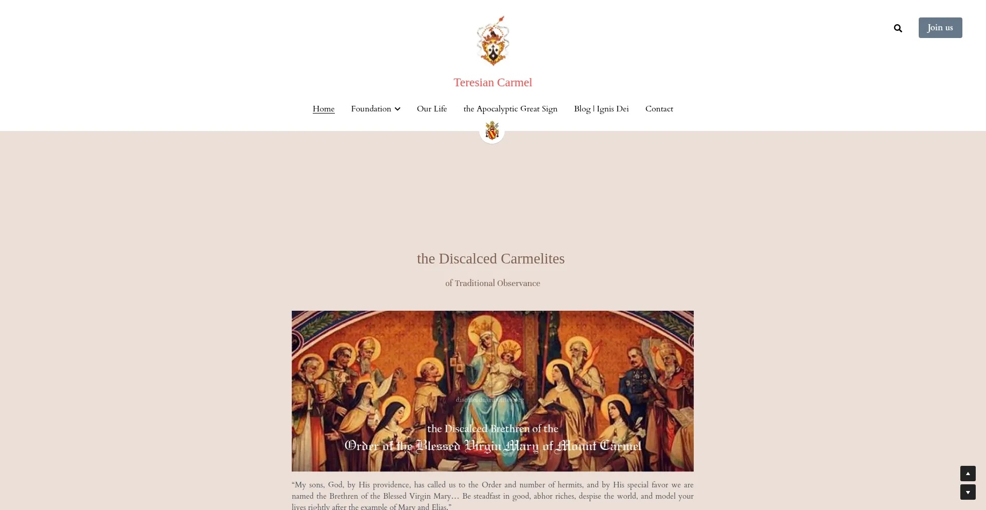 Discalcedcarmelites.org est-il Sûr et Fiable ?
