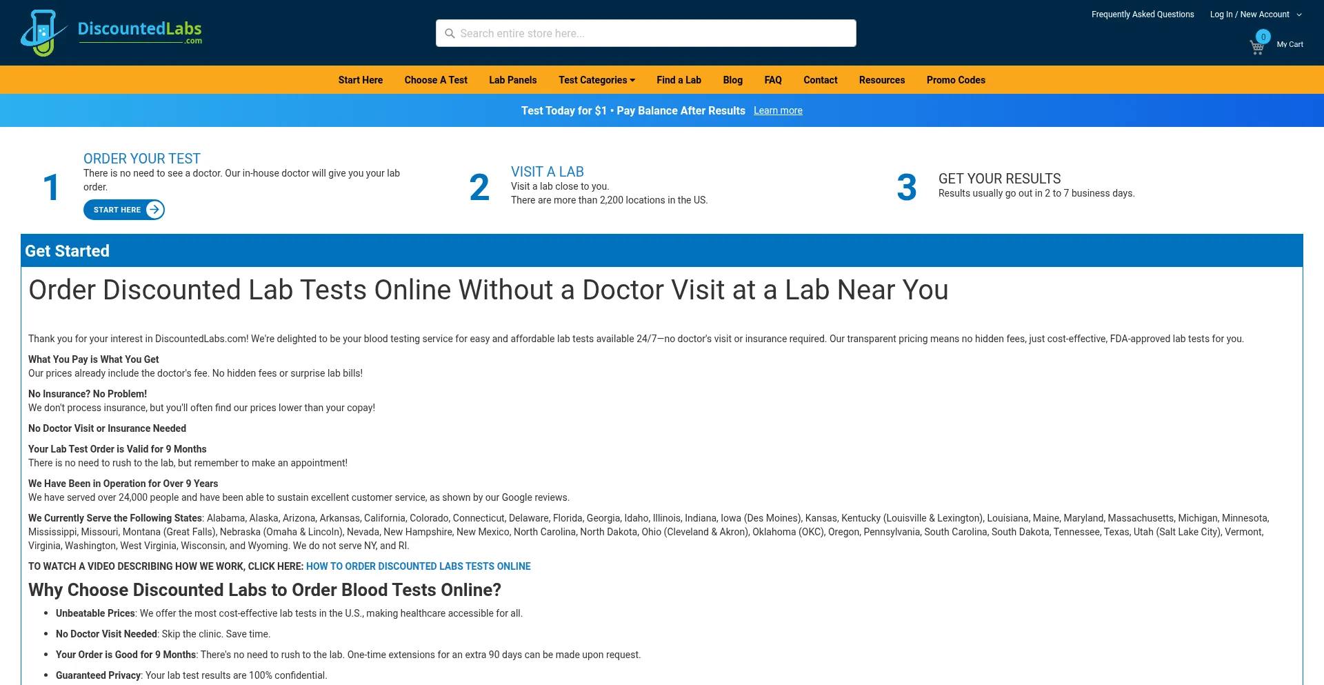 Discountedlabs.com est-il Sûr et Fiable ?