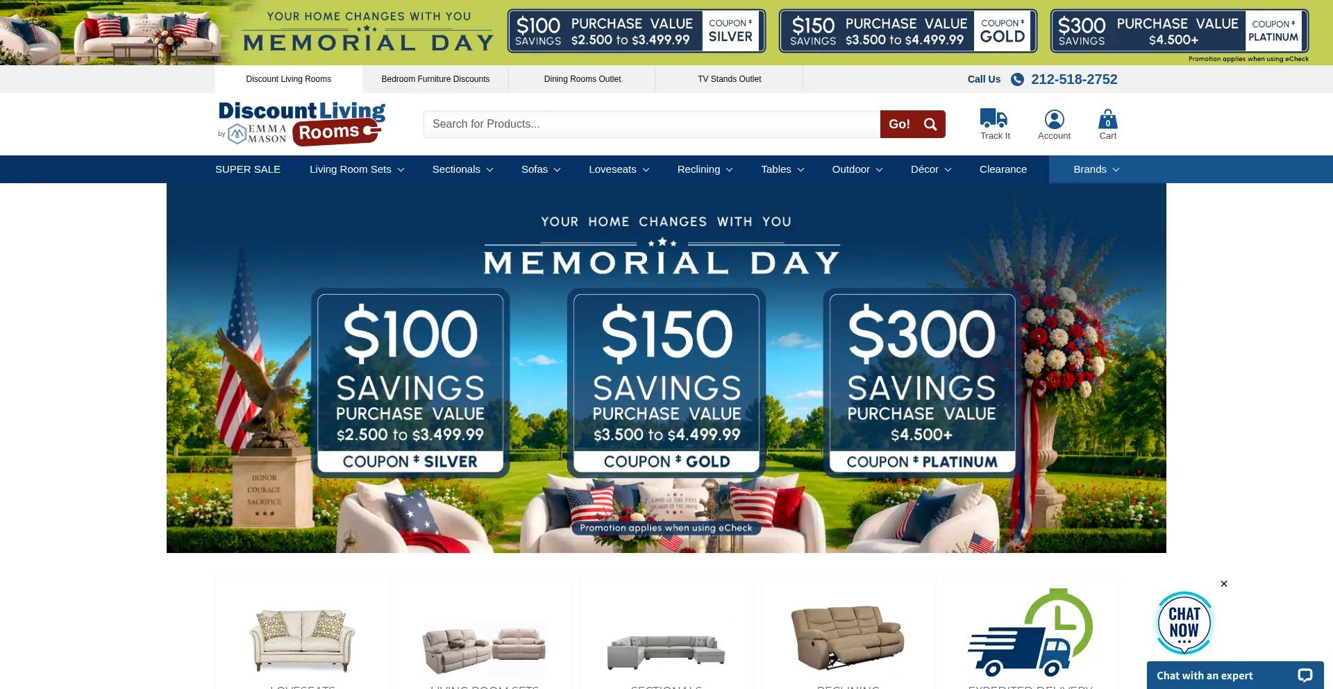 Discountlivingrooms.com