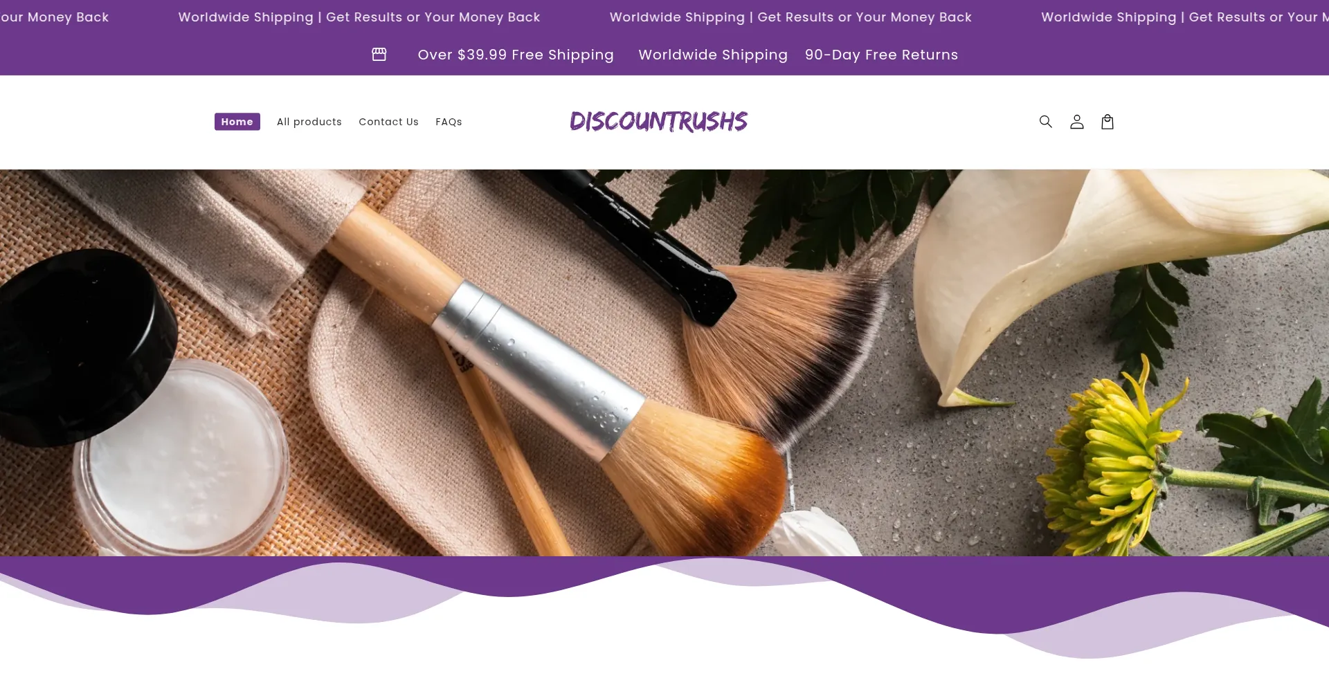 Discountrushs.com Screenshot