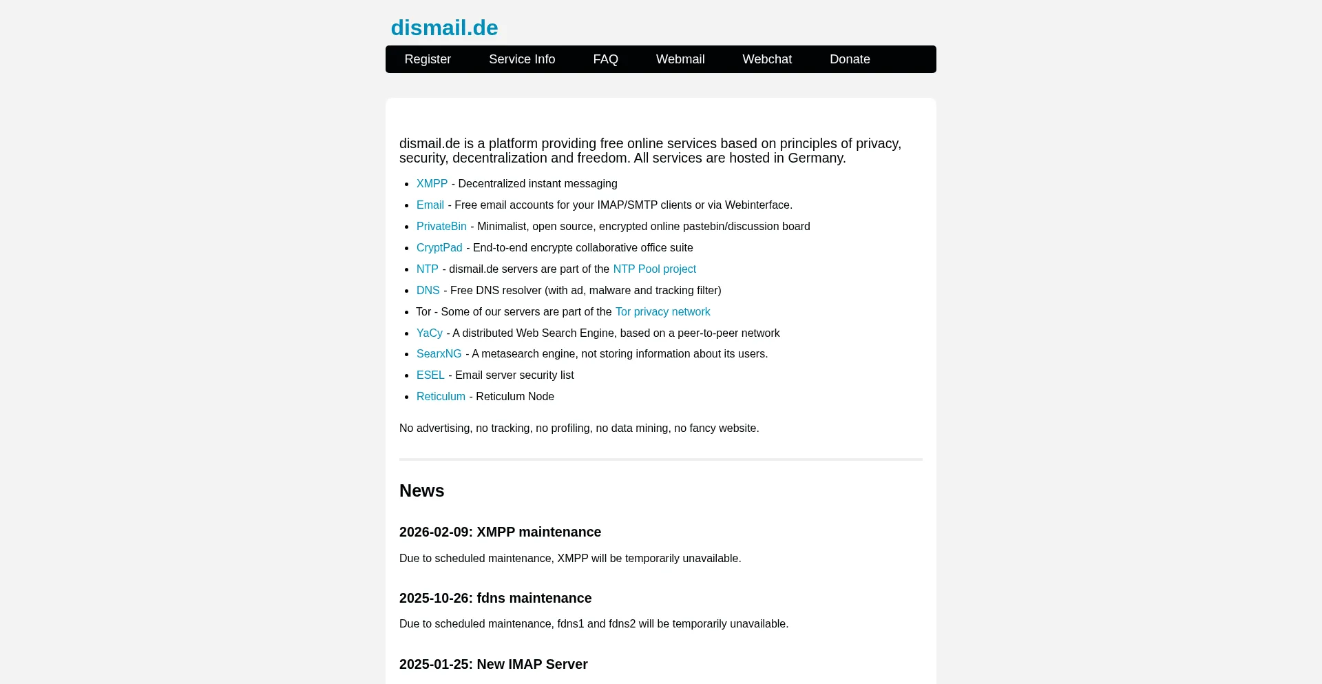 Dismail.de