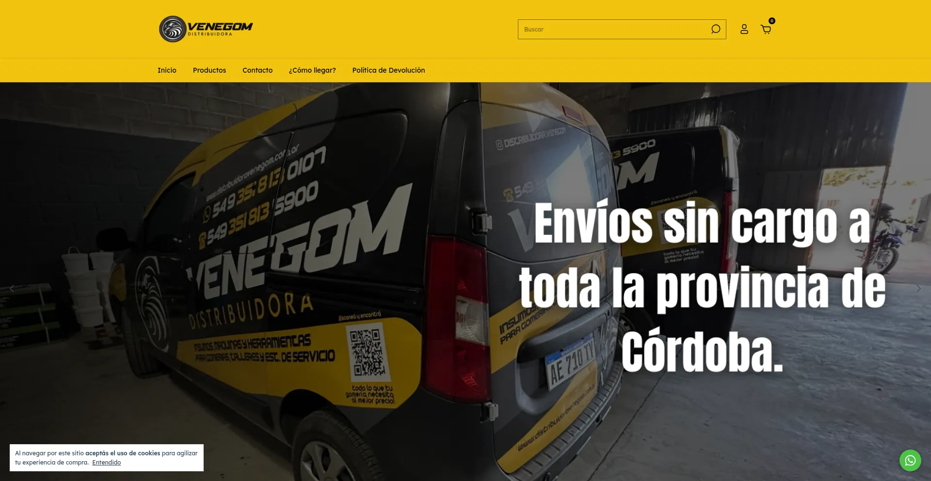 Distribuidoravenegom.com.ar