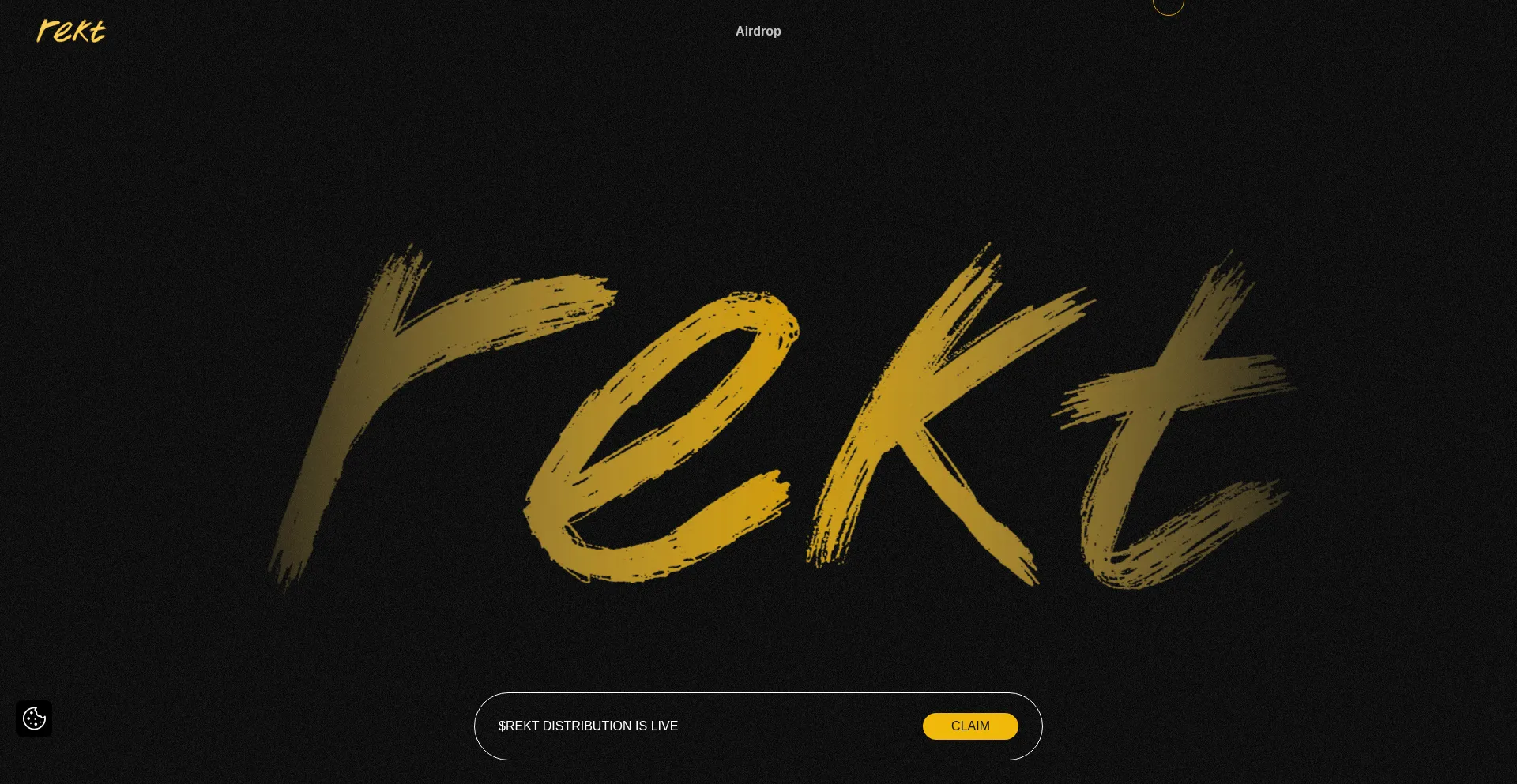 Website screenshot of Distributions-rekt.com