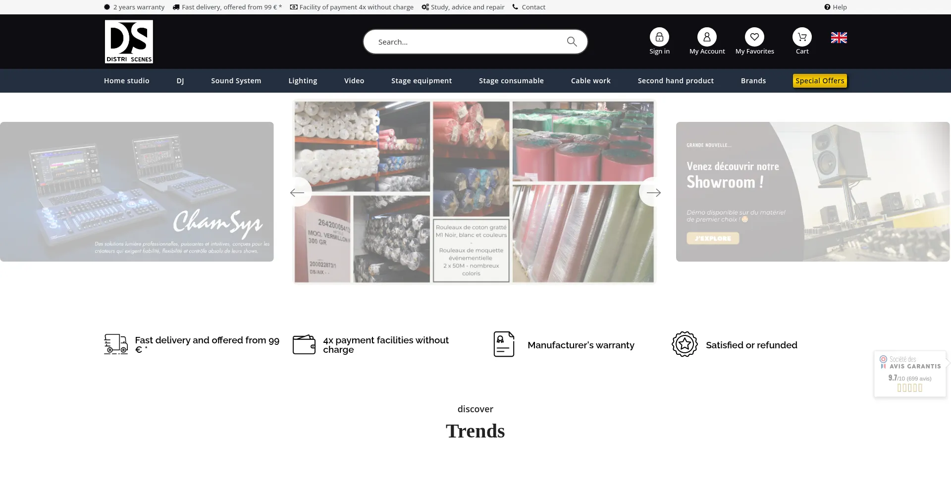 Distriscenes.com