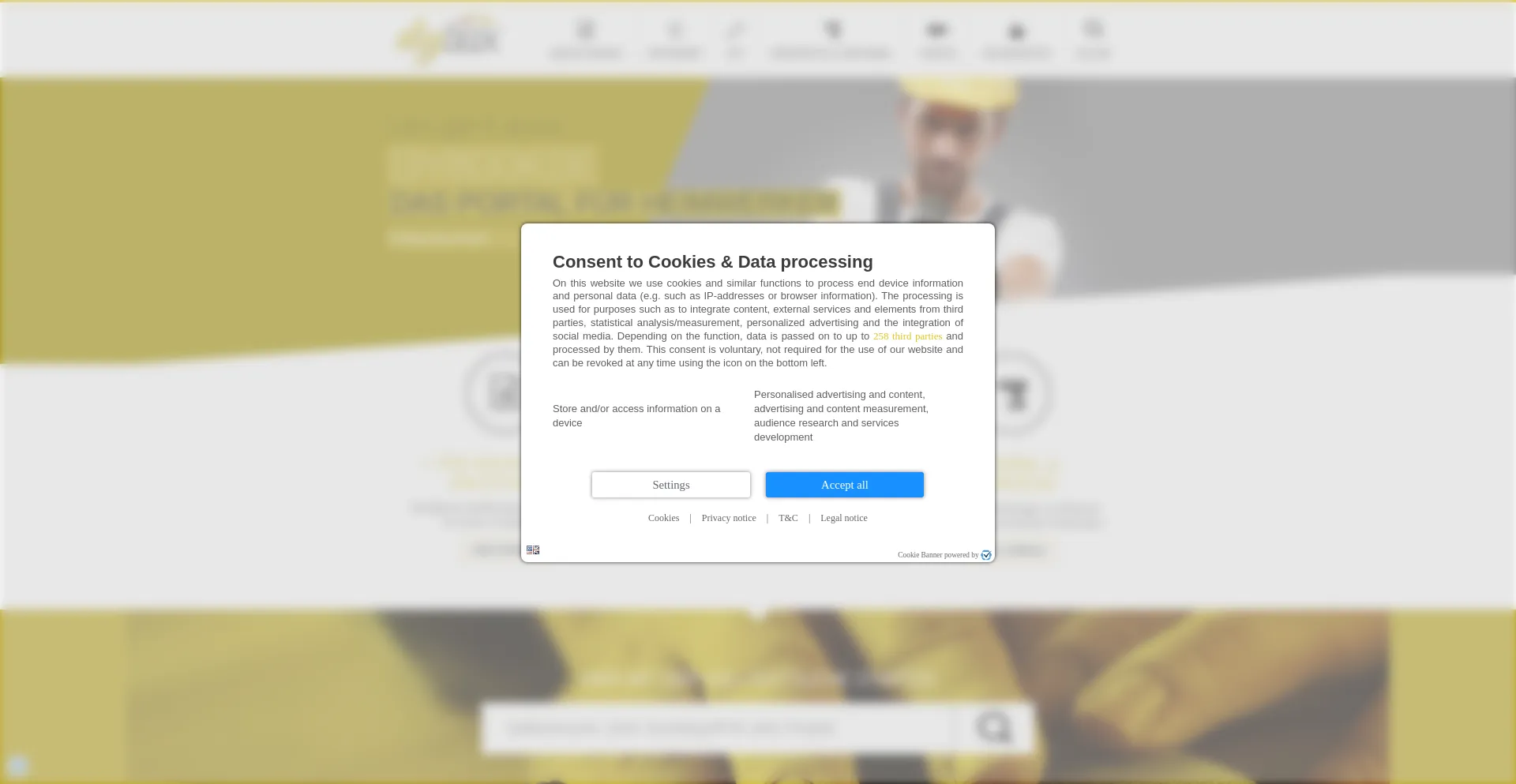 Website screenshot of Diybook.de