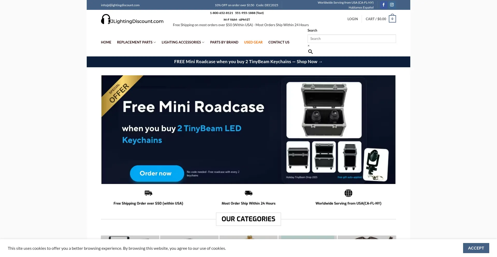 Djlightingdiscount.com