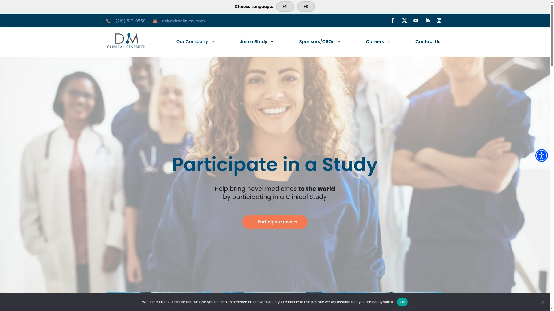 Dmclinicalresearch.com