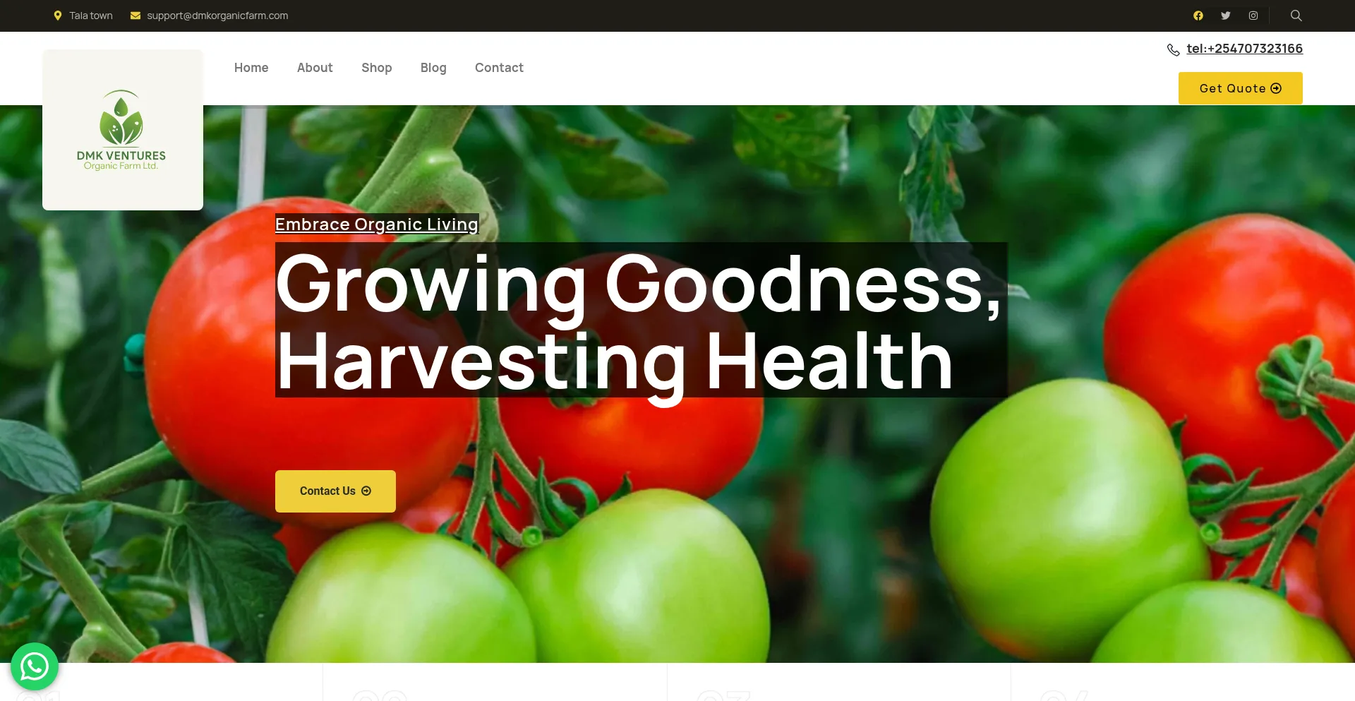 Dmkorganicfarm.com
