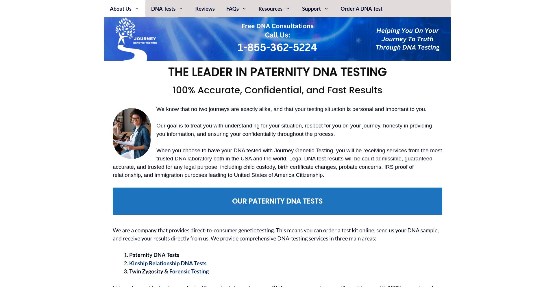 Dna-paternity-testing.com est-il Sûr et Fiable ?