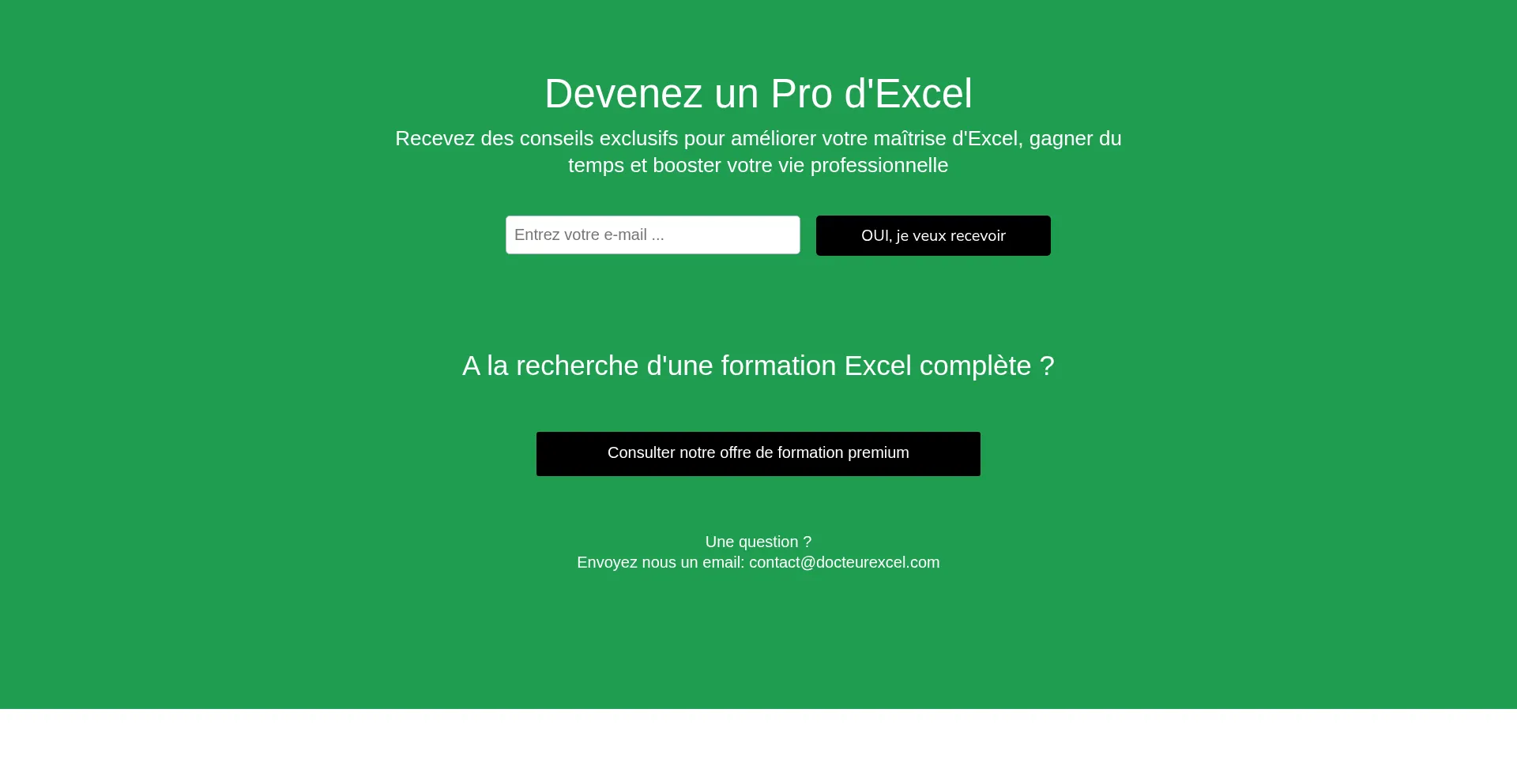 Docteurexcel.com est-il Sûr et Fiable ?