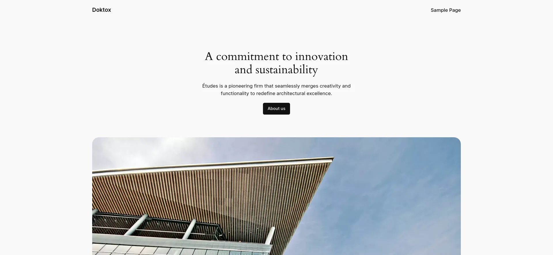 Website screenshot of Doktox.com
