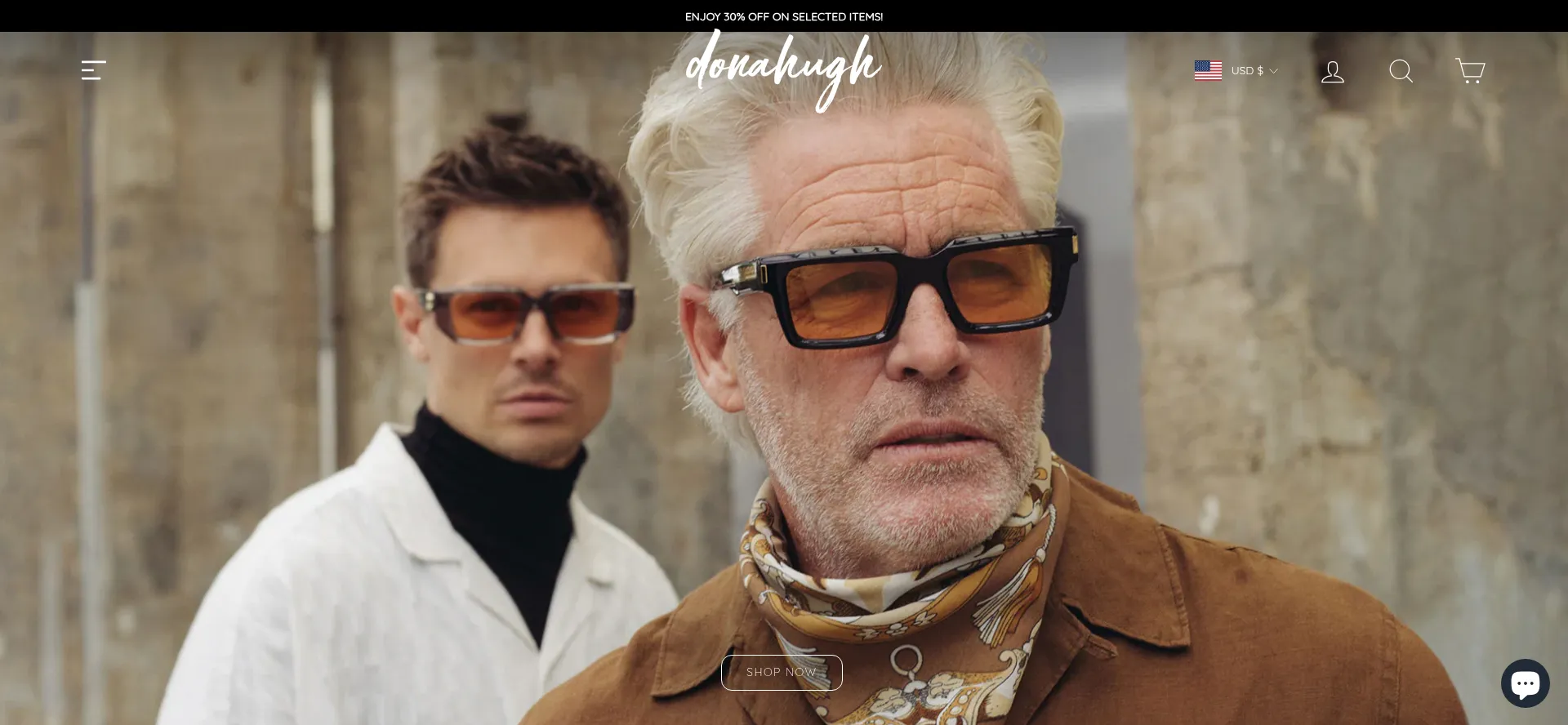 Donahughshop.com Screenshot