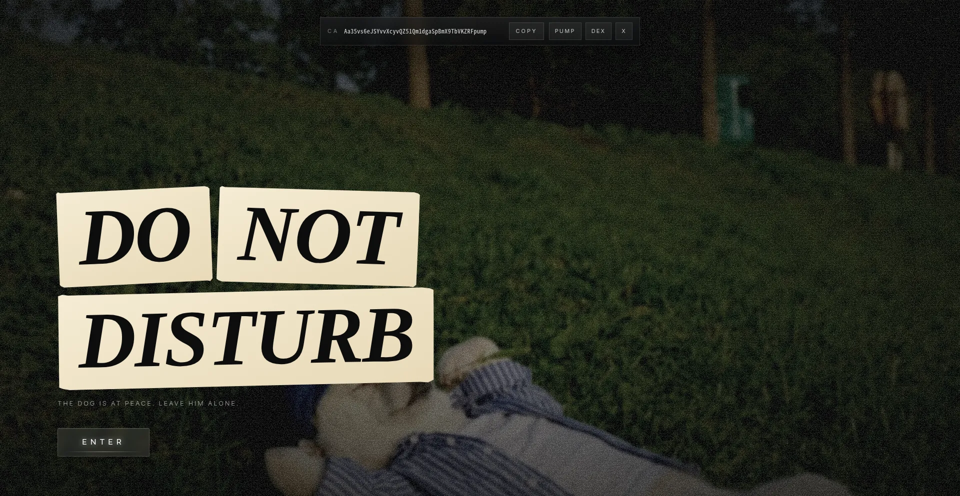 Donotdisturb.wtf