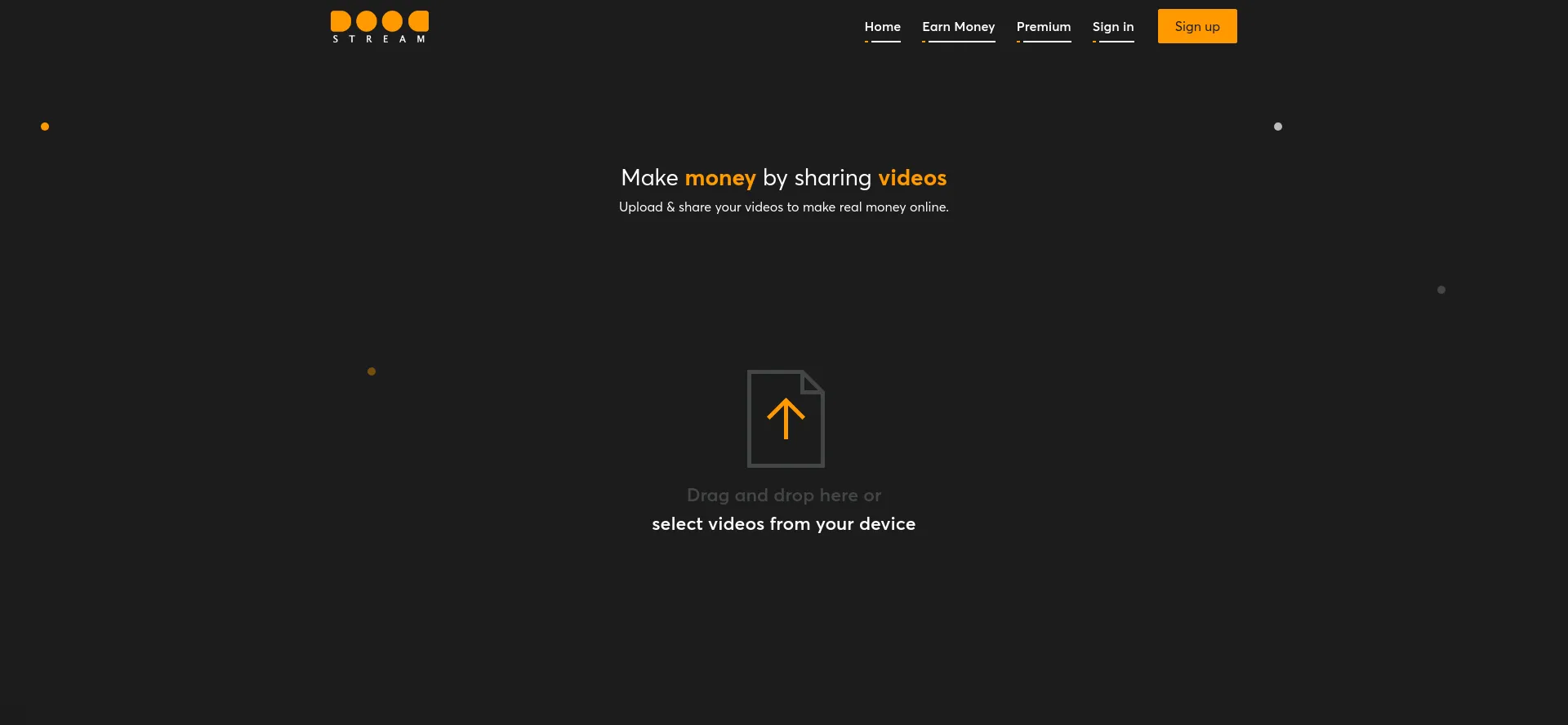 Website screenshot of Dood.pm