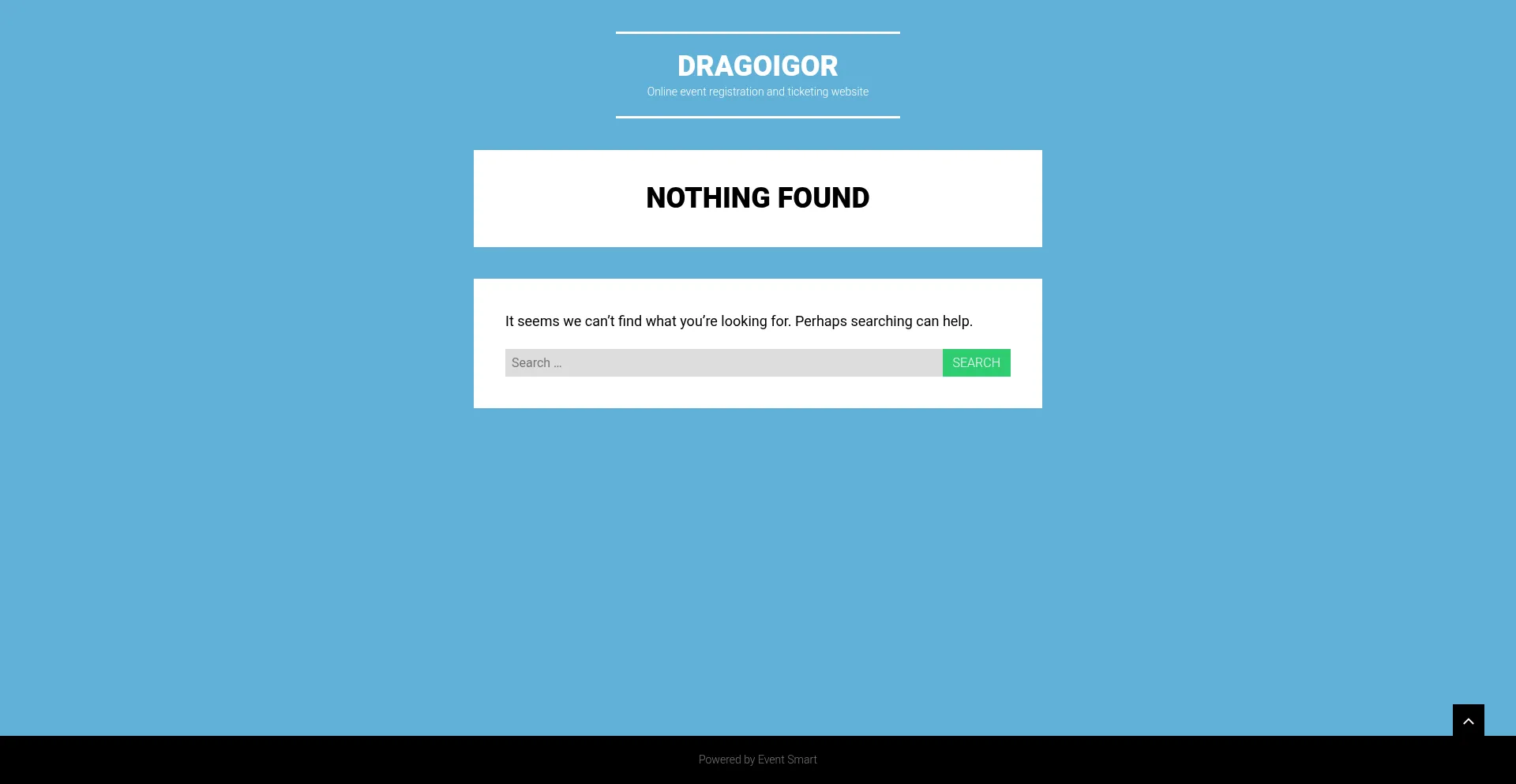 Dragoigor.eventsmart.com