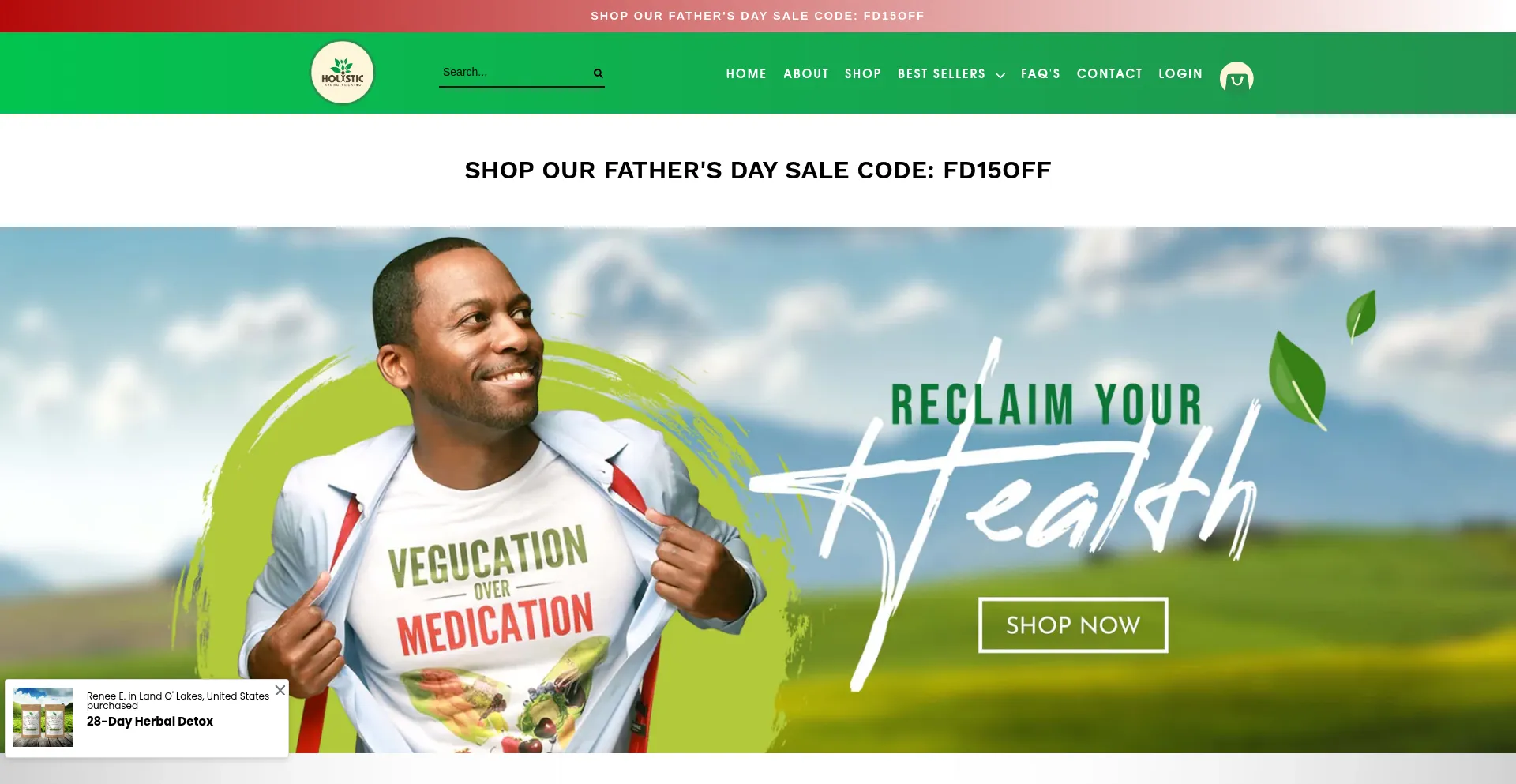 Website screenshot of Drbobbyprice.com