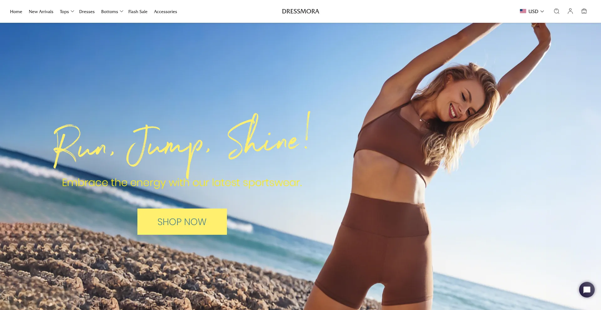 Dressmora.com Screenshot