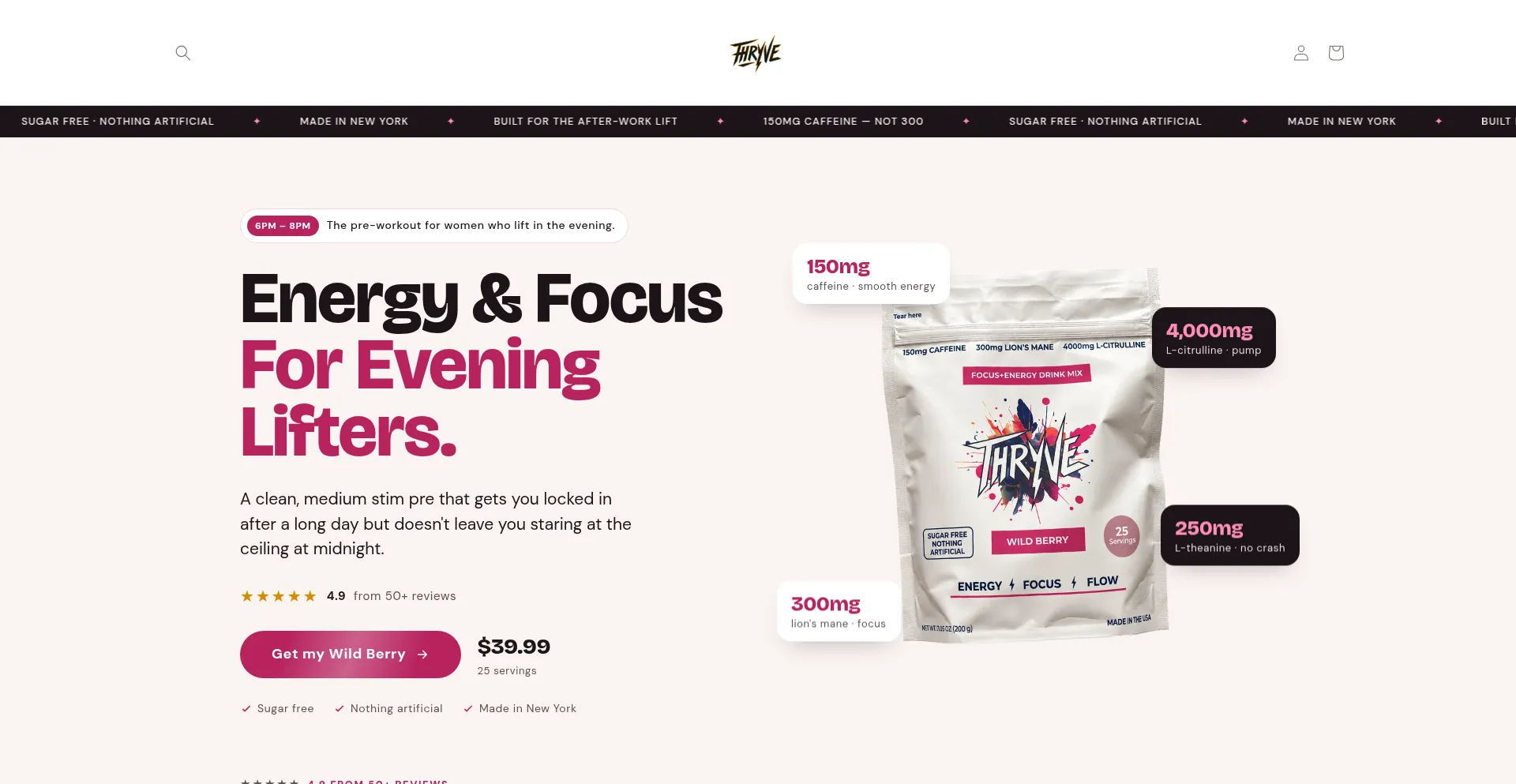 Drinkthryve.com