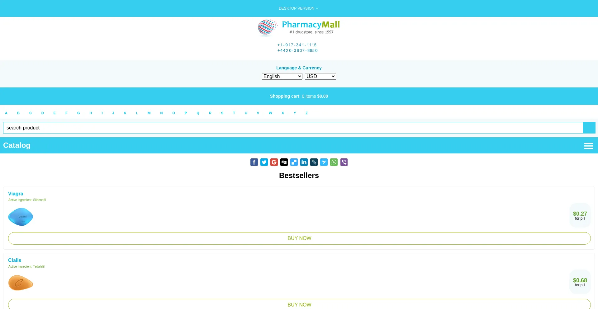 Website screenshot of Drnorx.com