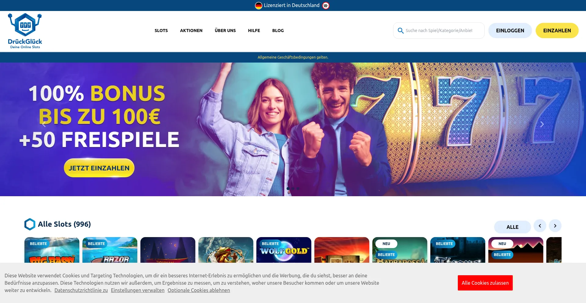 Drueckglueck.de est-il Sûr et Fiable ?