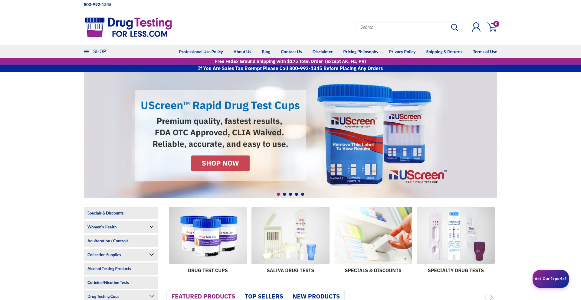 Drugtestingforless.com est-il Sûr et Fiable ?