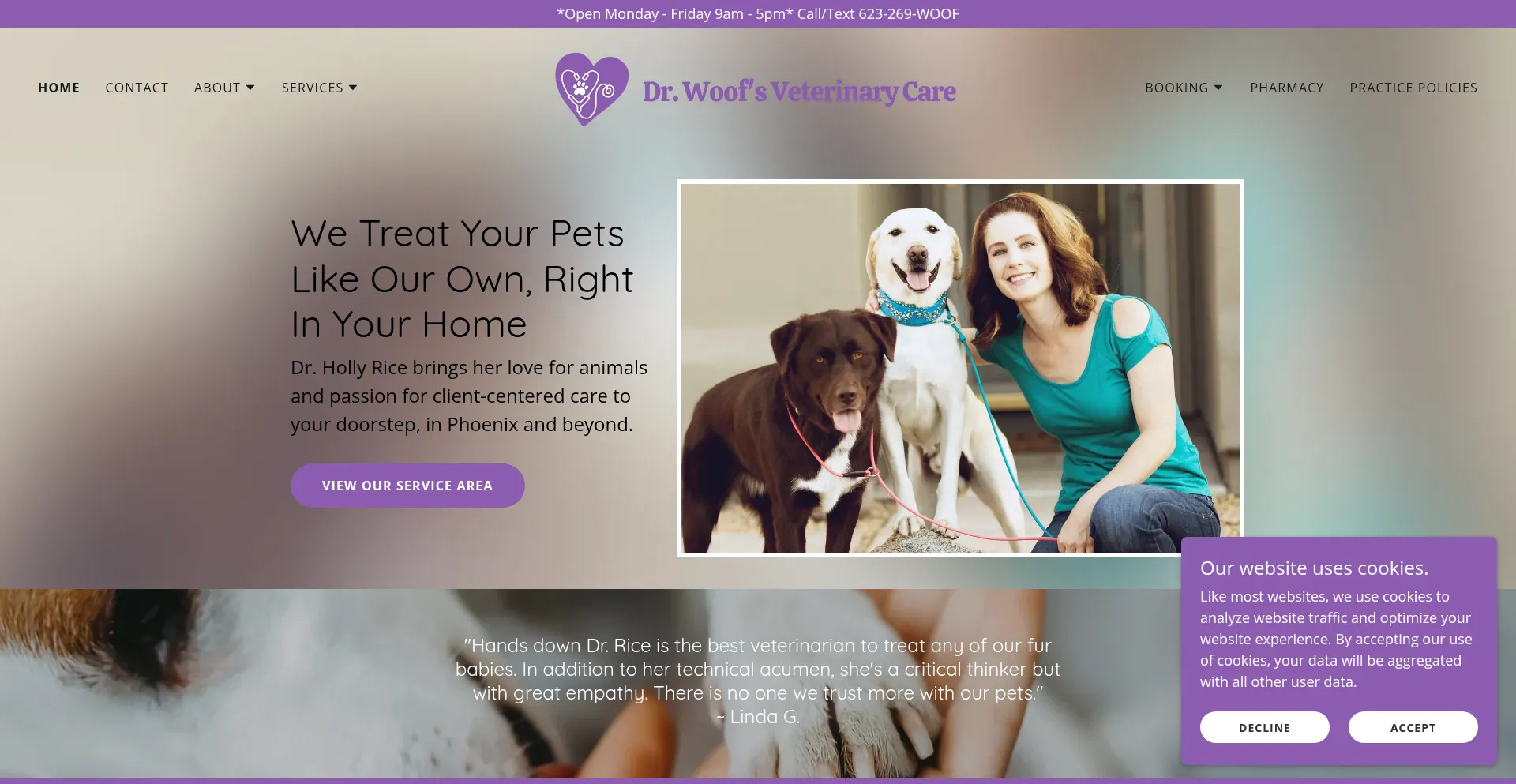 Drwoofsveterinarycare.com est-il Sûr et Fiable ?