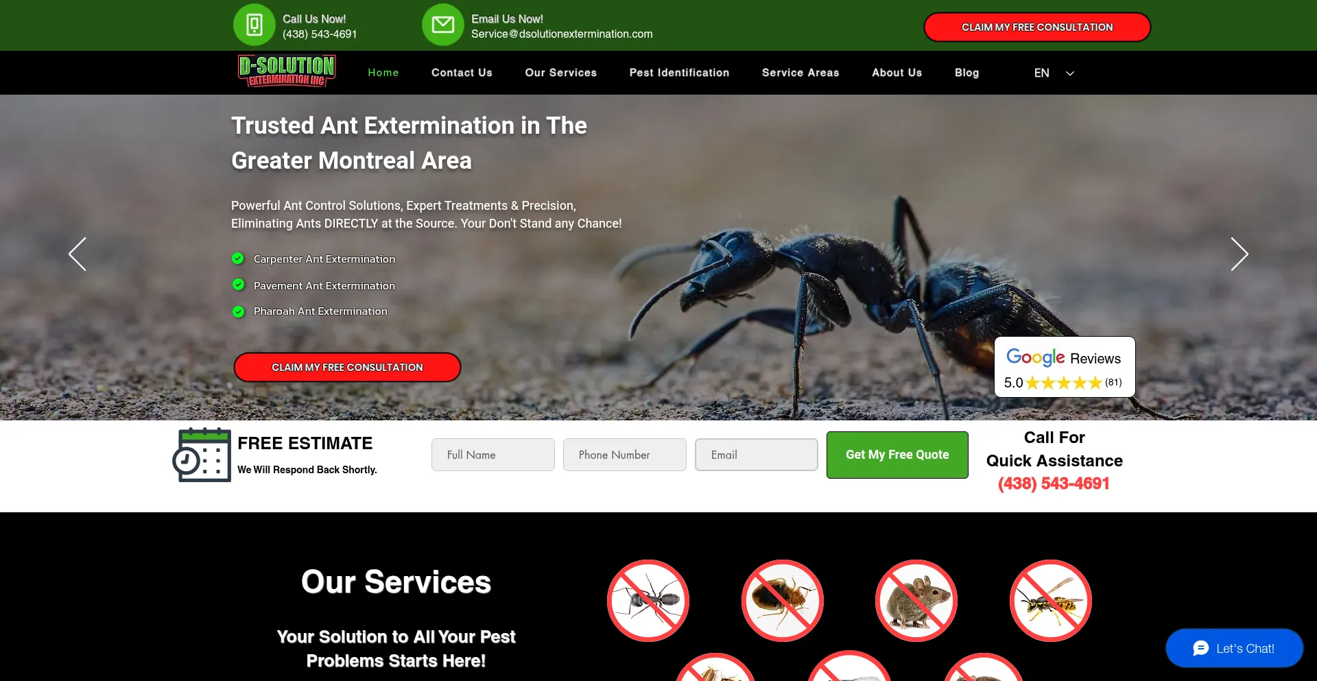Dsolutionextermination.com