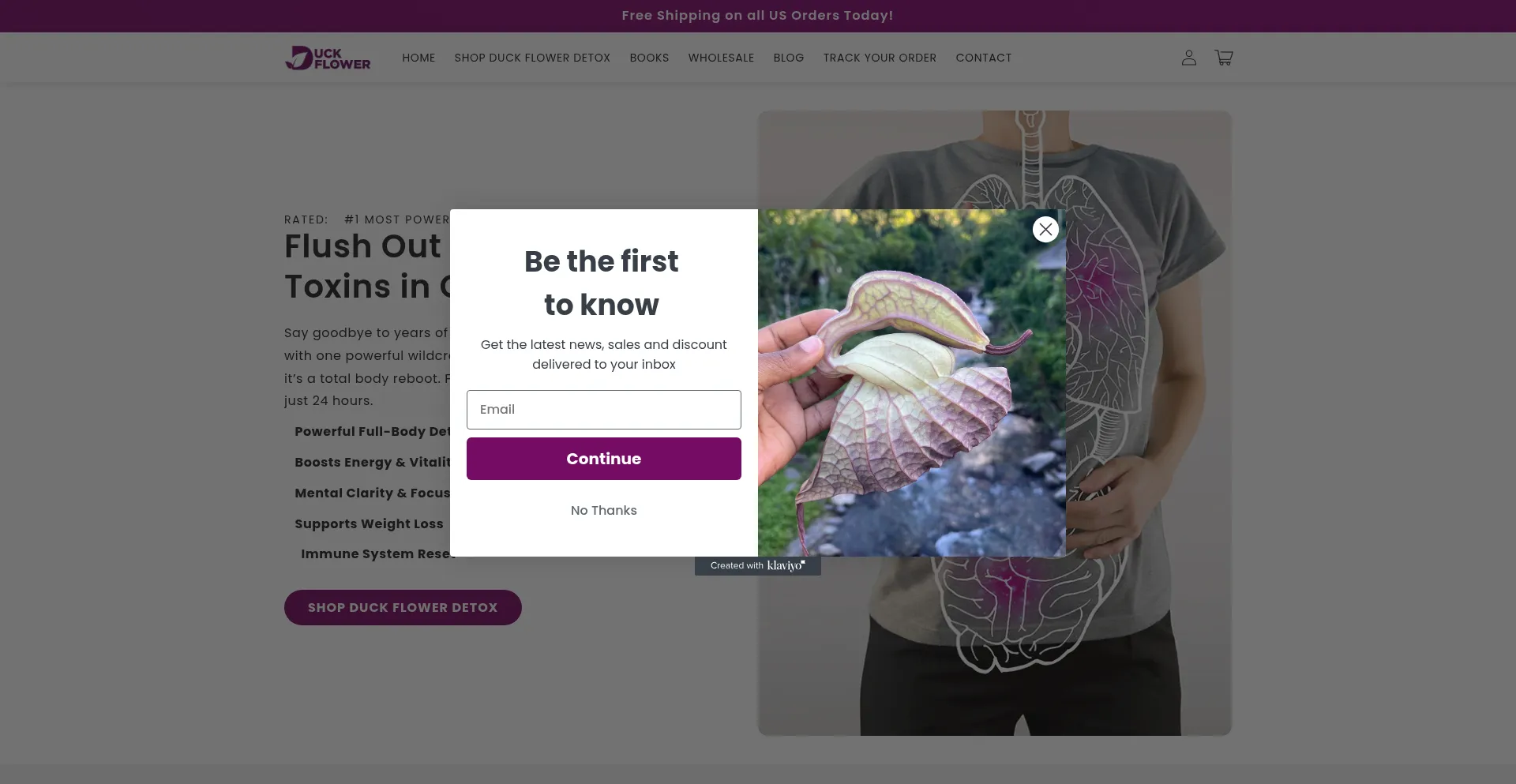 Duckflowerdetox.com