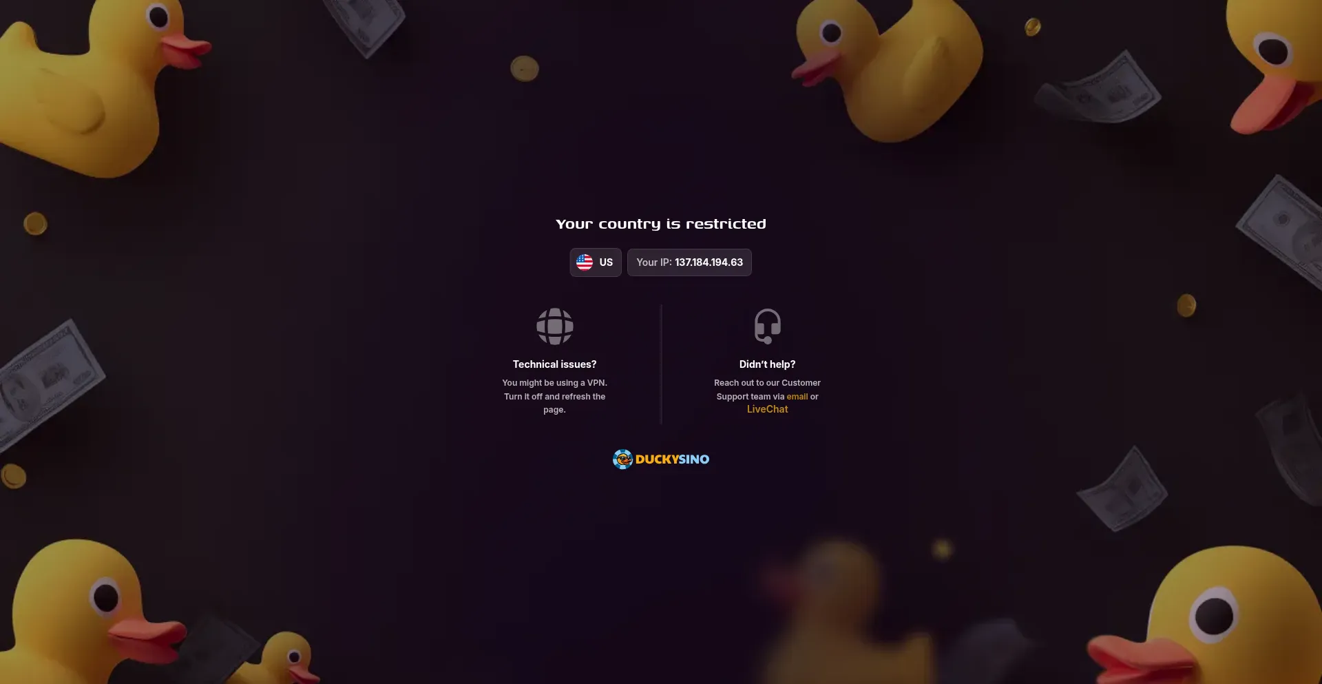 Duckysino.com