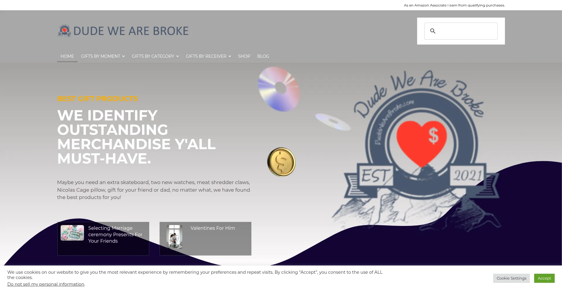 Dudewearebroke.com