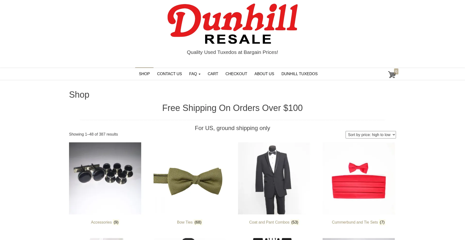 Dunhilltuxedoresale.com