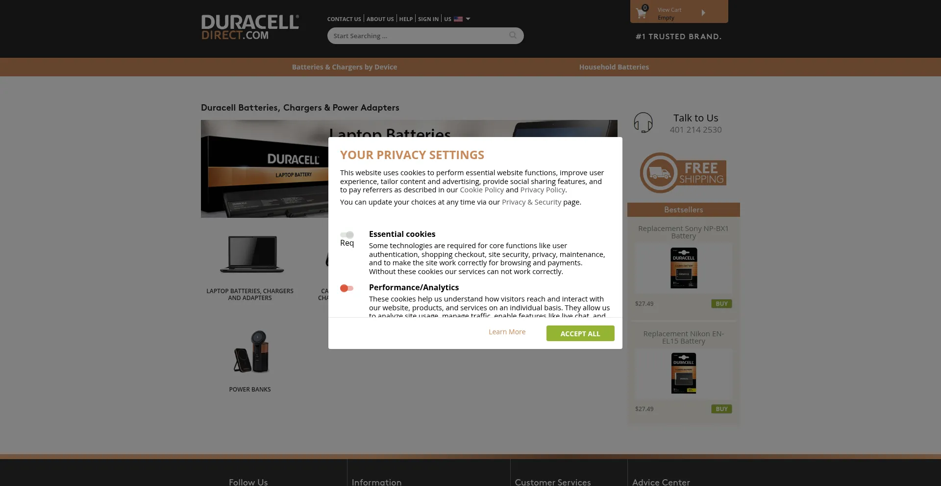 Duracelldirect.com