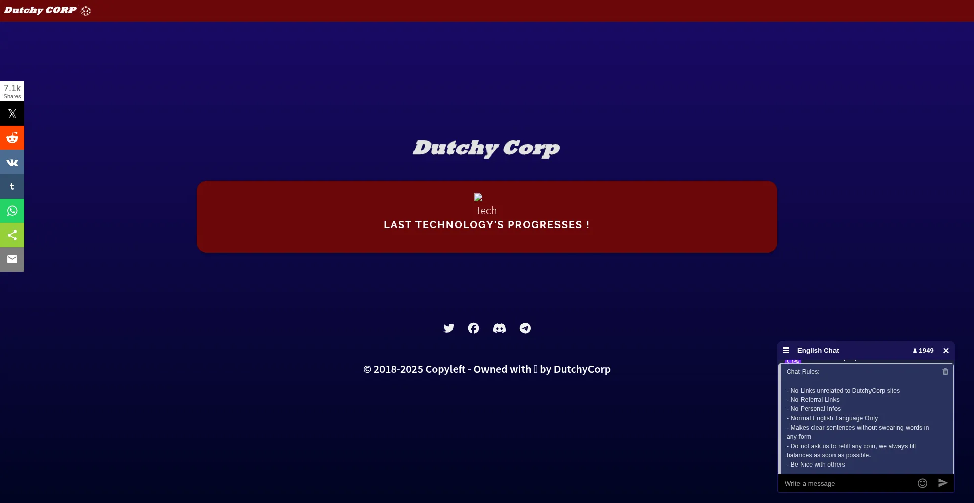 Dutchycorp.space