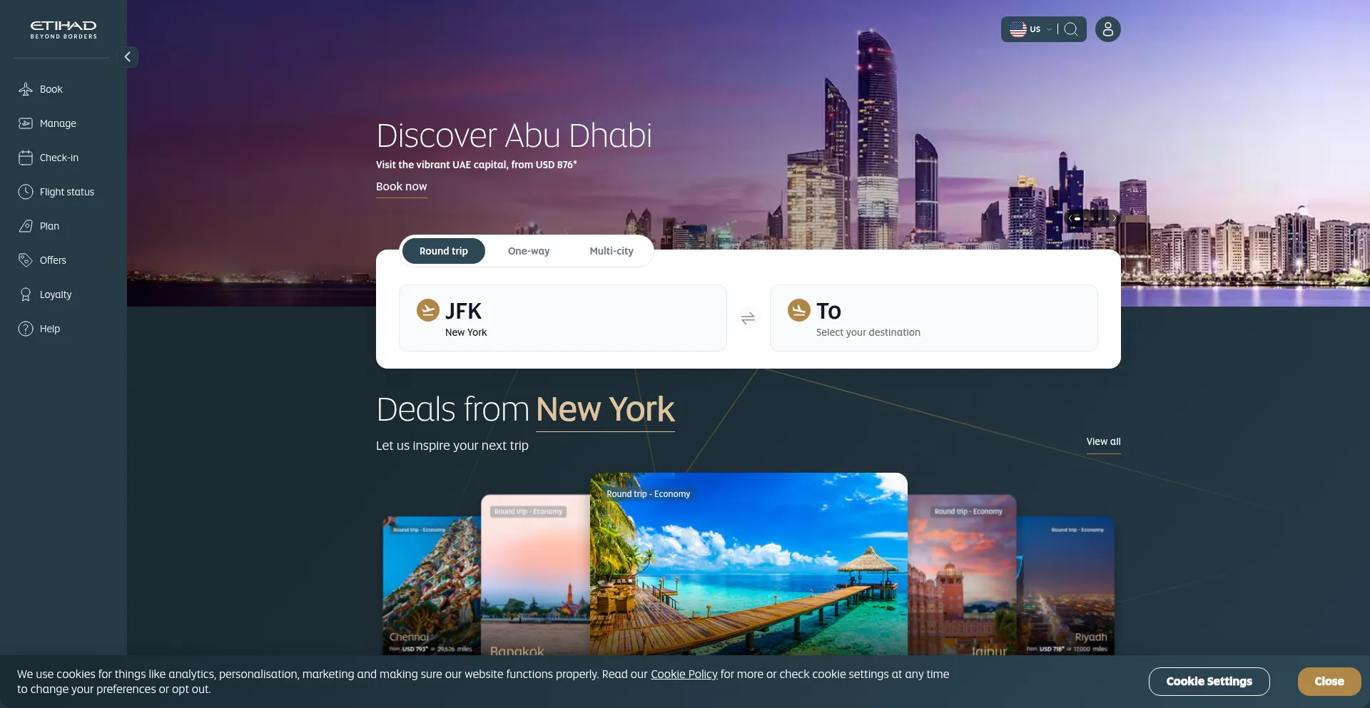 Dxbooking.etihad.com