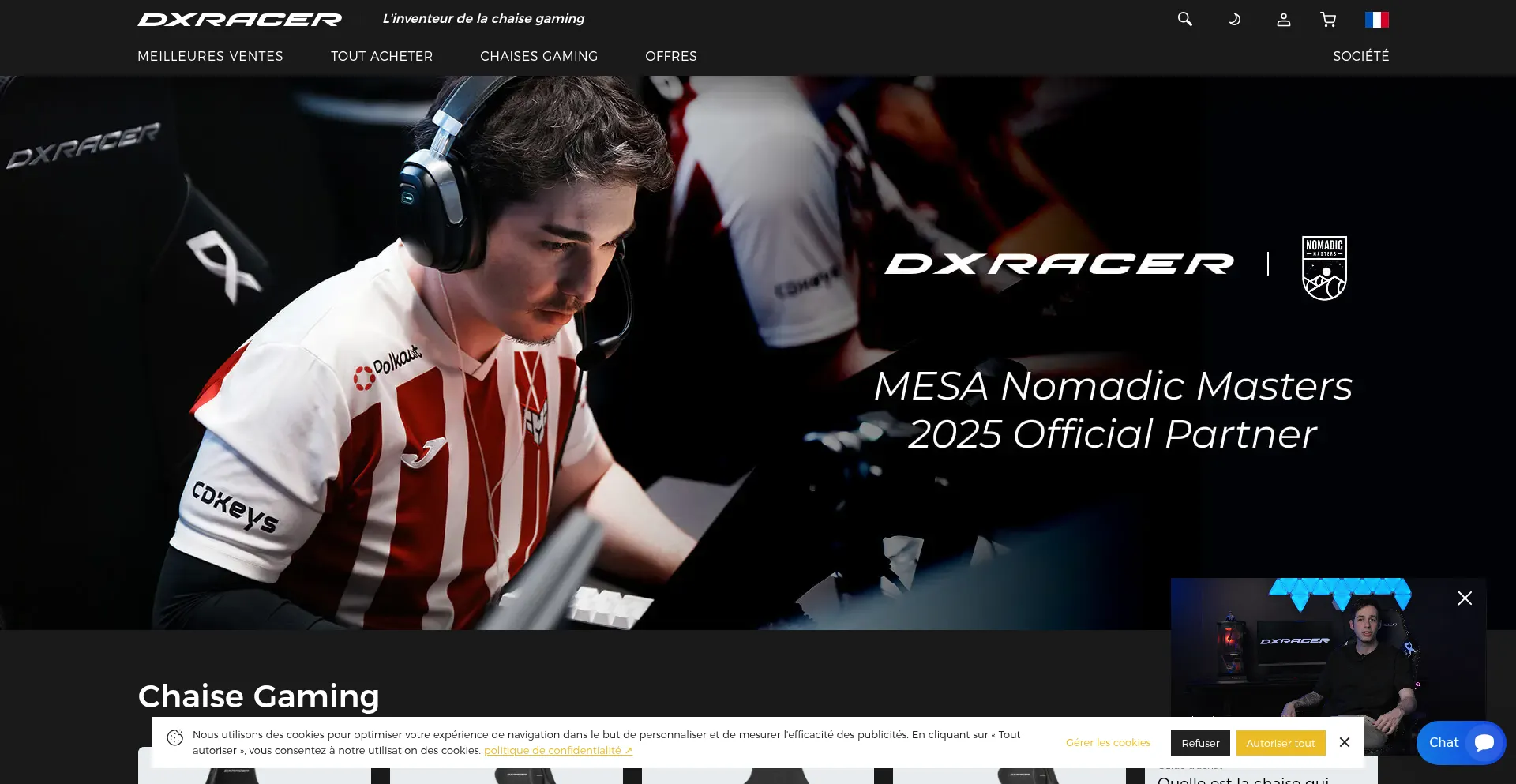 Dxracerchair.fr