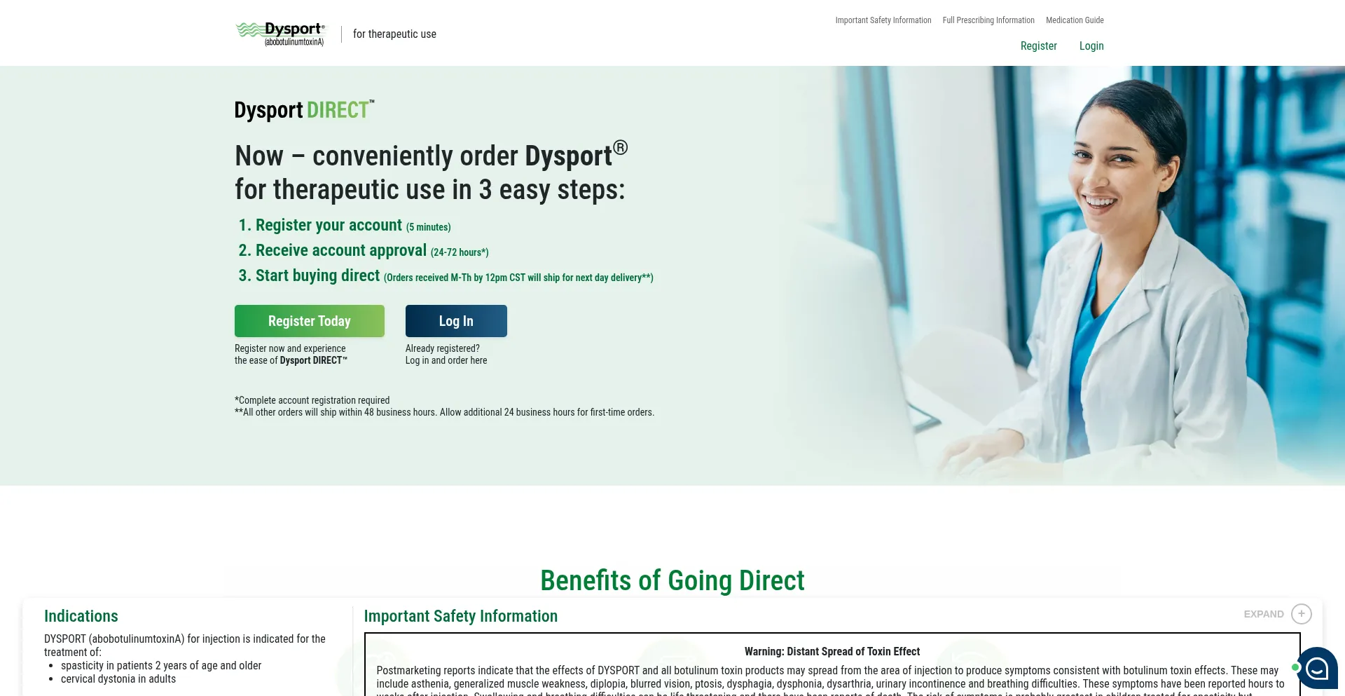 Dysportdirect.com est-il Sûr et Fiable ?