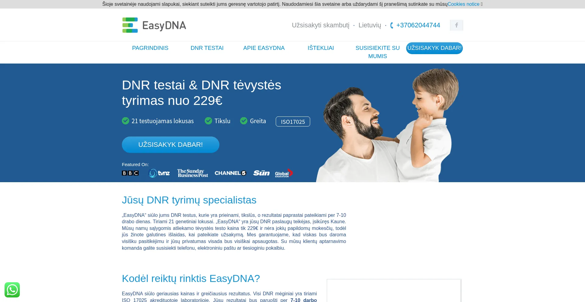 Easydna.lt est-il Sûr et Fiable ?