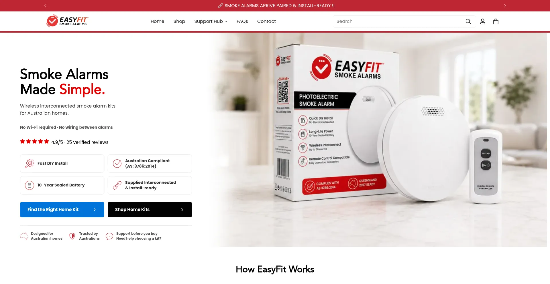 Easyfitsmokealarms.com.au