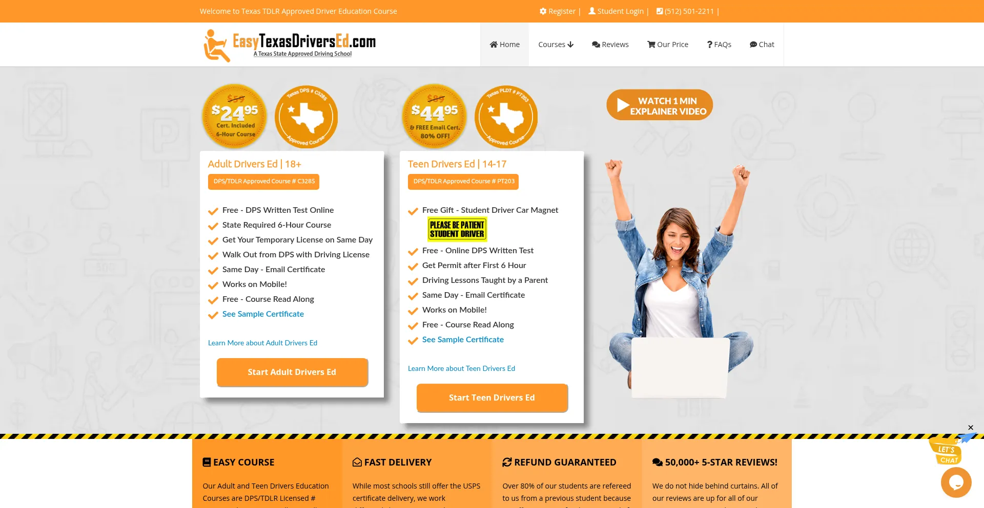 Easytexasdriversed.com