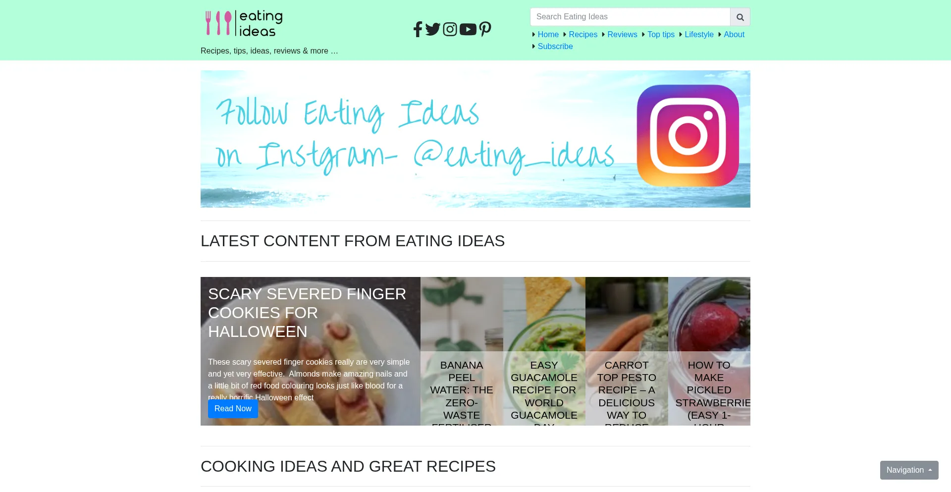 Eatingideas.com